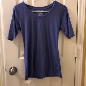 Blue DownEast Half Sleeve Tee